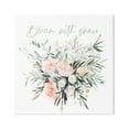 thumbnail image 1 of Stupell Industries Floral Bloom With Grace Botanical & Floral Painting Gallery Wrapped Canvas Print Wall Art, 24 x 24, 1 of 8
