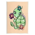 thumbnail image 1 of Stupell Industries Floral Blossom Turtle Animals & Insects Painting Unframed Art Print Wall Art, 13 x 19, 1 of 7