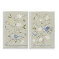 thumbnail image 1 of Stupell Industries Floral Comforting Proverbs Quotes and Sayings Painting White Framed Art Print Wall Art, 12 x 18, Set of 2, 1 of 8