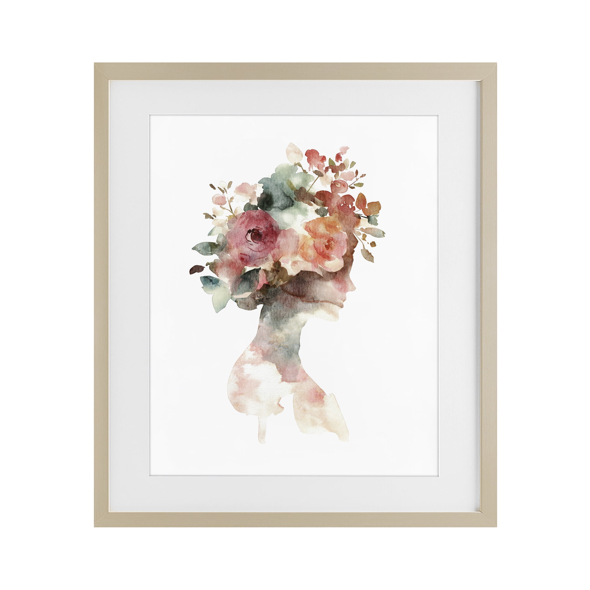 Stupell Industries Floral Dreamscape Silhouette Birch Framed Print Under Glass, design by Svetlana Aleynikova
