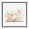 thumbnail image 1 of Stupell Industries Farmhouse Floral Flourishing Words Black Framed Giclee Art, 12 x 12, by Svetlana Aleynikova, 1 of 8
