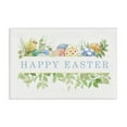 thumbnail image 1 of Stupell Industries Floral Happy Easter Holiday Painting Wrapped Canvas Art Print Wall Art, 24 x 16, 1 of 8