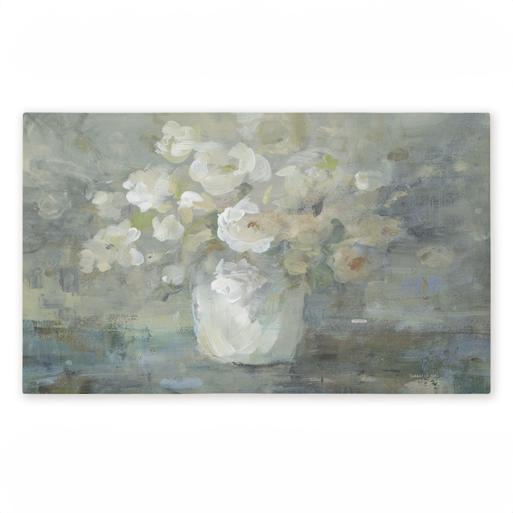 Stupell Industries Floral Memory in Soft Tones Printed Outdoor Door Floor Mat, design by Danhui Nai