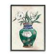 thumbnail image 1 of Stupell Industries Floral Oriental Vase Botanical & Floral Painting Black Framed Art Print Wall Art, 16 x 20, 1 of 9