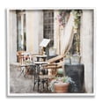 thumbnail image 1 of Stupell Industries Floral Patio View Travel & Places Painting White Framed Art Print Wall Art, 12 x 12, 1 of 9