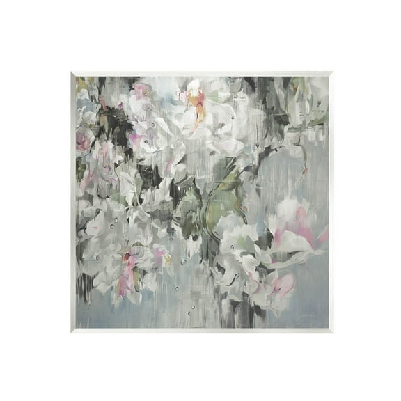 Stupell Industries Floral Rain Drip Arrangement Painting Unframed Art Print Wall Art, Design by Liz Jardine