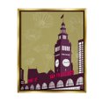 thumbnail image 1 of Stupell Industries Floral San Francisco City Graphic Art Metallic Gold Floating Framed Canvas Print Wall Art, Design by Shane Donahue, 1 of 6