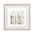 thumbnail image 1 of Stupell Industries Farmhouse Floral Stories Library Birch Framed Print Under Glass, 16 x 16, by Svetlana Aleynikova, 1 of 8