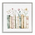 thumbnail image 1 of Stupell Industries Farmhouse Floral Stories Library Gray Framed Giclee Art, 17 x 17, by Svetlana Aleynikova, 1 of 8