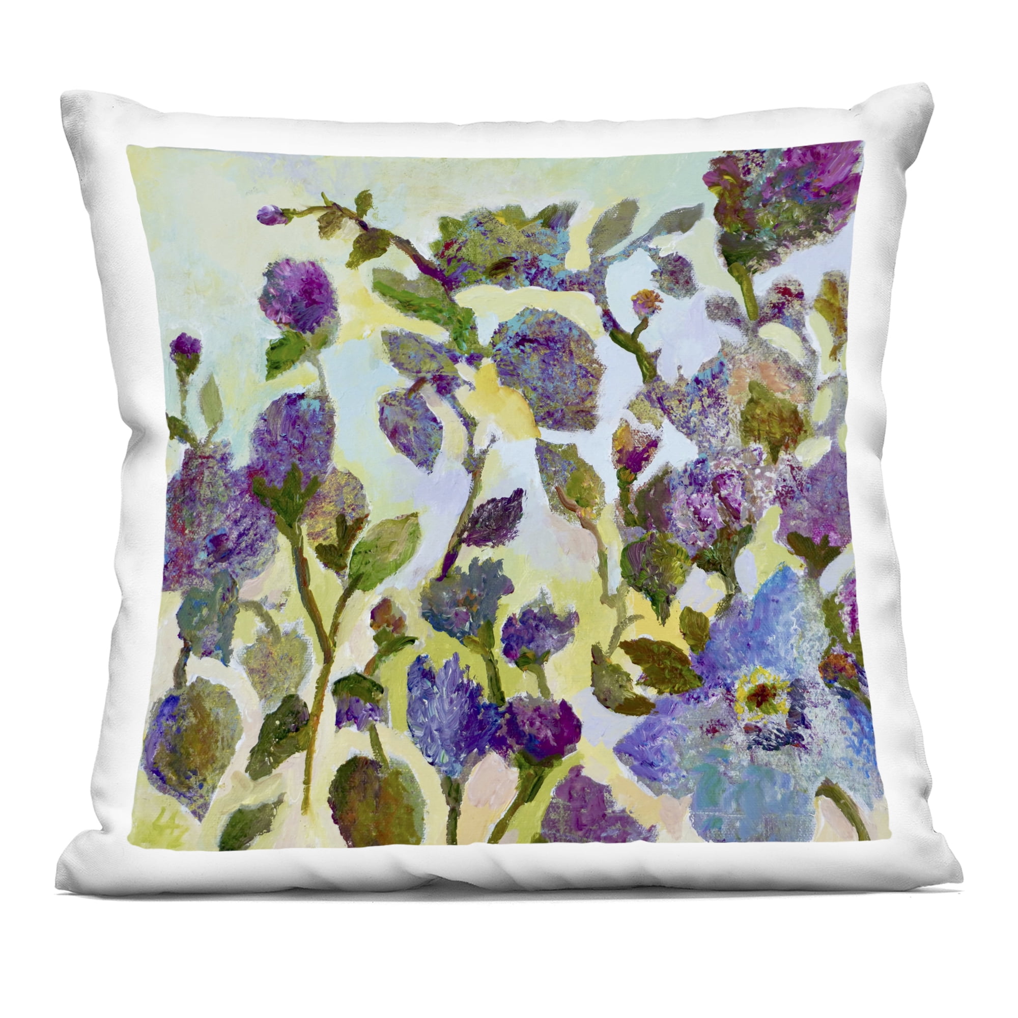 Stupell Industries Floral Tapestry Abstraction Decorative Printed Throw Pillow, design by Lee Ann Zirbes