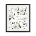 thumbnail image 1 of Stupell Industries Traditional Floral Walk By Faith Black Framed Print Under Glass, 13 x 16, by Nan, 1 of 8