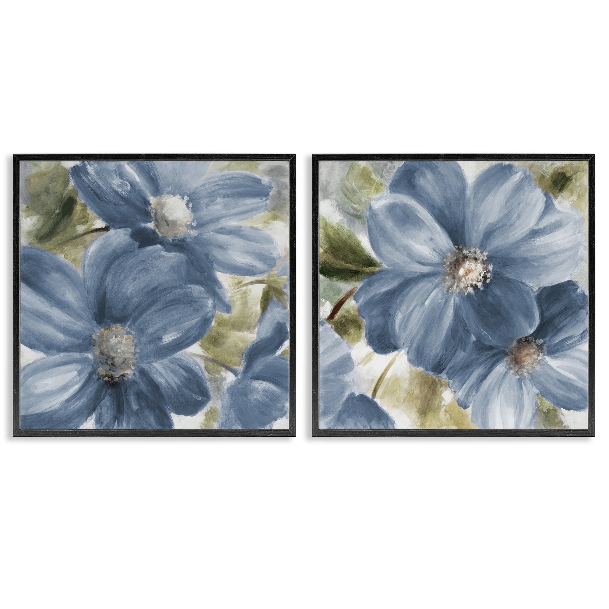 Stupell Industries Floral Walk in Beauty 2 Piece Black Framed Giclee Art Set, design by Lanie Loreth