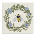 thumbnail image 1 of Stupell Industries French Country Floral Wreath Bee Celebration Canvas Art, 17 x 17, by Lucille Price, 1 of 8