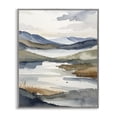 thumbnail image 1 of Stupell Industries Contemporary Flow Of Water Pond Gray Framed Giclee Art, 11 x 14, by Alonza Saunders, 1 of 8