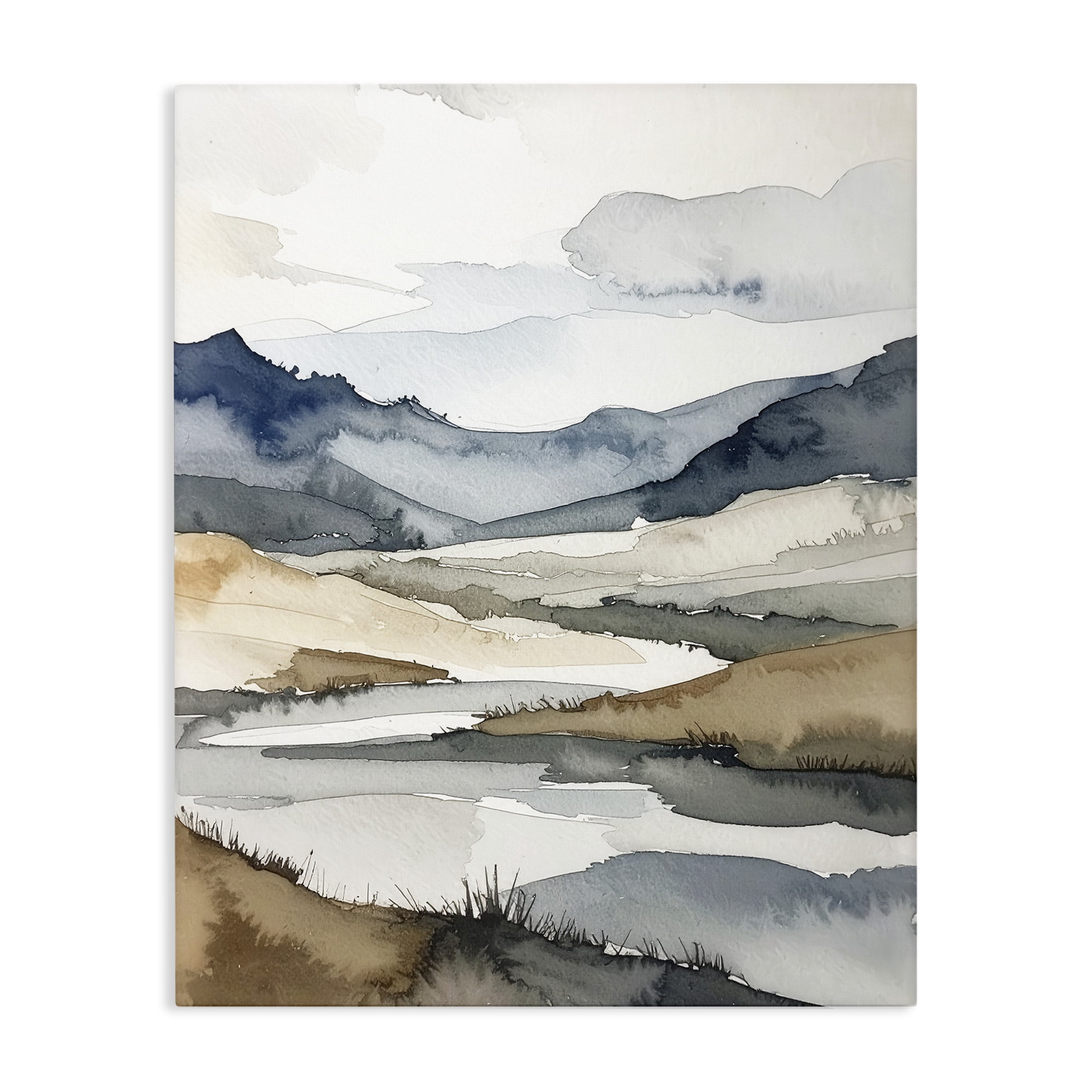 Stupell Industries Flow Of Water River Canvas Wall Art, design by Alonza Saunders