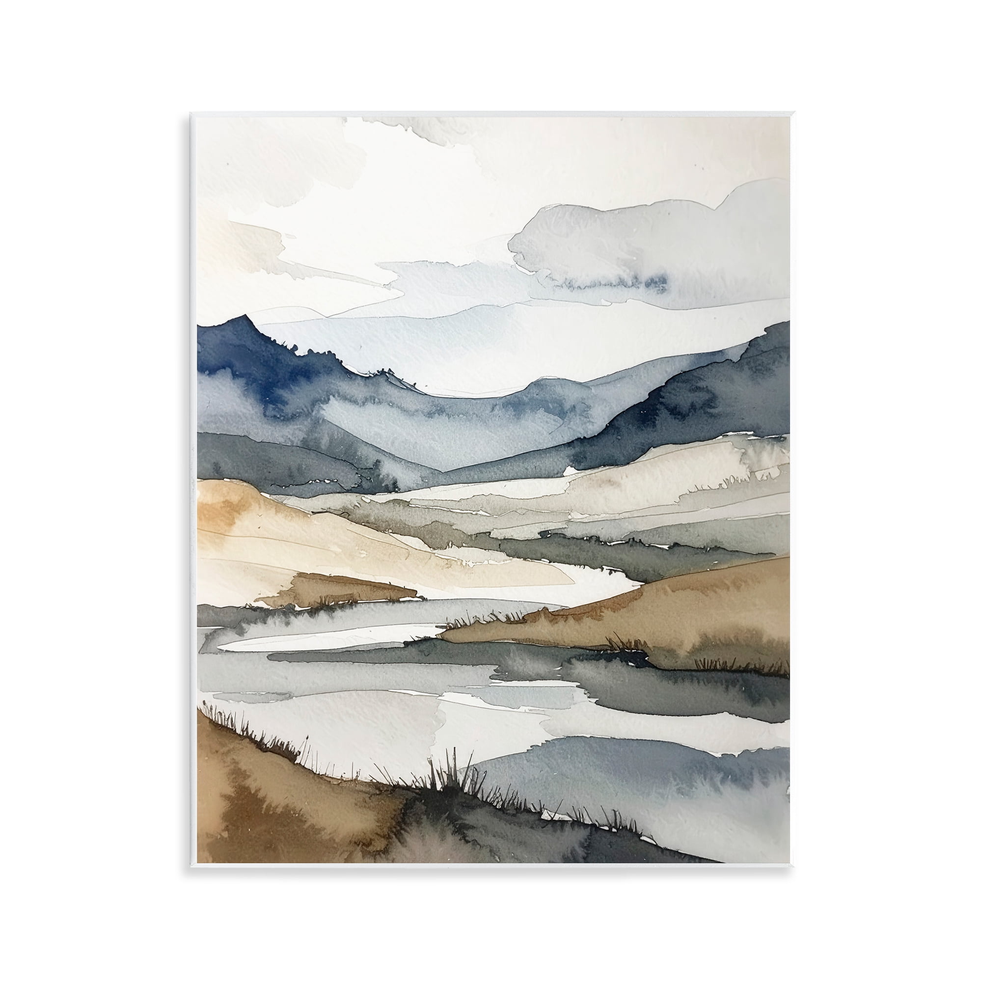 Stupell Industries Flow Of Water River Wall Plaque Art, design by Alonza Saunders