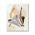 thumbnail image 1 of Stupell Industries Flow Yoga Text Plant Pattern Person Stretching , 36 x 48, Design by Victoria Barnes, 1 of 6