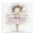 thumbnail image 1 of Stupell Industries Eclectic Flower Ballerina in Pink Tutu Canvas Art, 24 x 24, by Creative Studio, 1 of 8