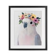 thumbnail image 1 of Stupell Industries Eclectic Flower Crown Dove Black Framed Print Under Glass, 13 x 16, by The Prints Vibe, 1 of 8