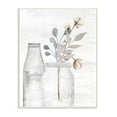 thumbnail image 1 of Stupell Industries Flower Jar Pink Blue Grey Painting Wall Plaque Art by Kimberly Allen, 1 of 3