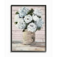 thumbnail image 1 of Stupell Industries Flower Pot Green Blue Pink Painting Framed Giclee Texturized Art by Julie DeRice, 1 of 3