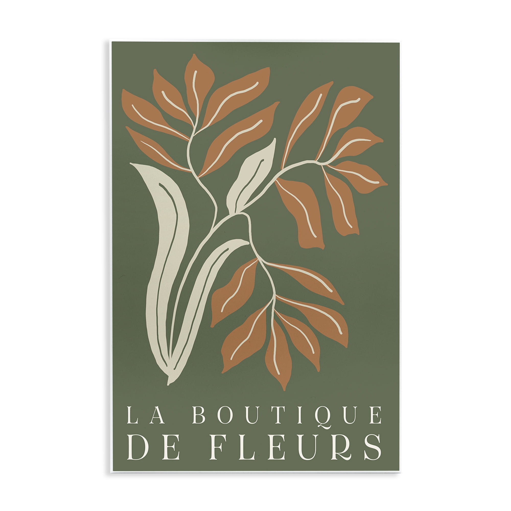 Stupell Industries Flower Shop Midcentury Minimal Wall Plaque Art, design by Emily Navas
