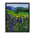 thumbnail image 1 of Stupell Industries French Country Flower Speckled Valley Black Floating Frame Canvas Art, 17 x 21, by Lee Ann Zirbes, 1 of 8