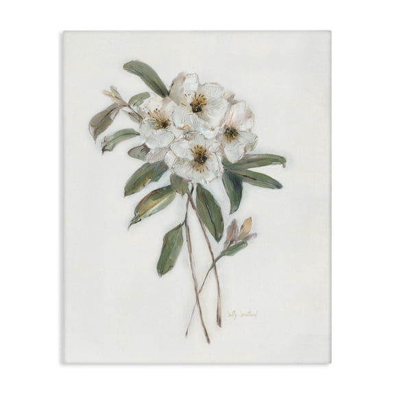 Stupell Industries Flower Sprig Bundle Floral Painting Wrapped Canvas Canvas Art Print Wall Art, 24 x 30