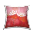 thumbnail image 1 of Stupell Industries Flower Sprigs Red & Pink Abstract Square Decorative Printed Throw Pillow, 18 x 18,, 1 of 4