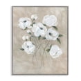 thumbnail image 1 of Stupell Industries Shabby Chic Flowers on Neutral Beige Gray Framed Giclee Art, 24 x 30, by Nan, 1 of 8
