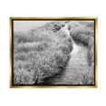 thumbnail image 1 of Stupell Industries Flowing Beach Canal Landscape Photography Gold Floater Framed Canvas Art Print Wall Art, 21 x 17, 1 of 10