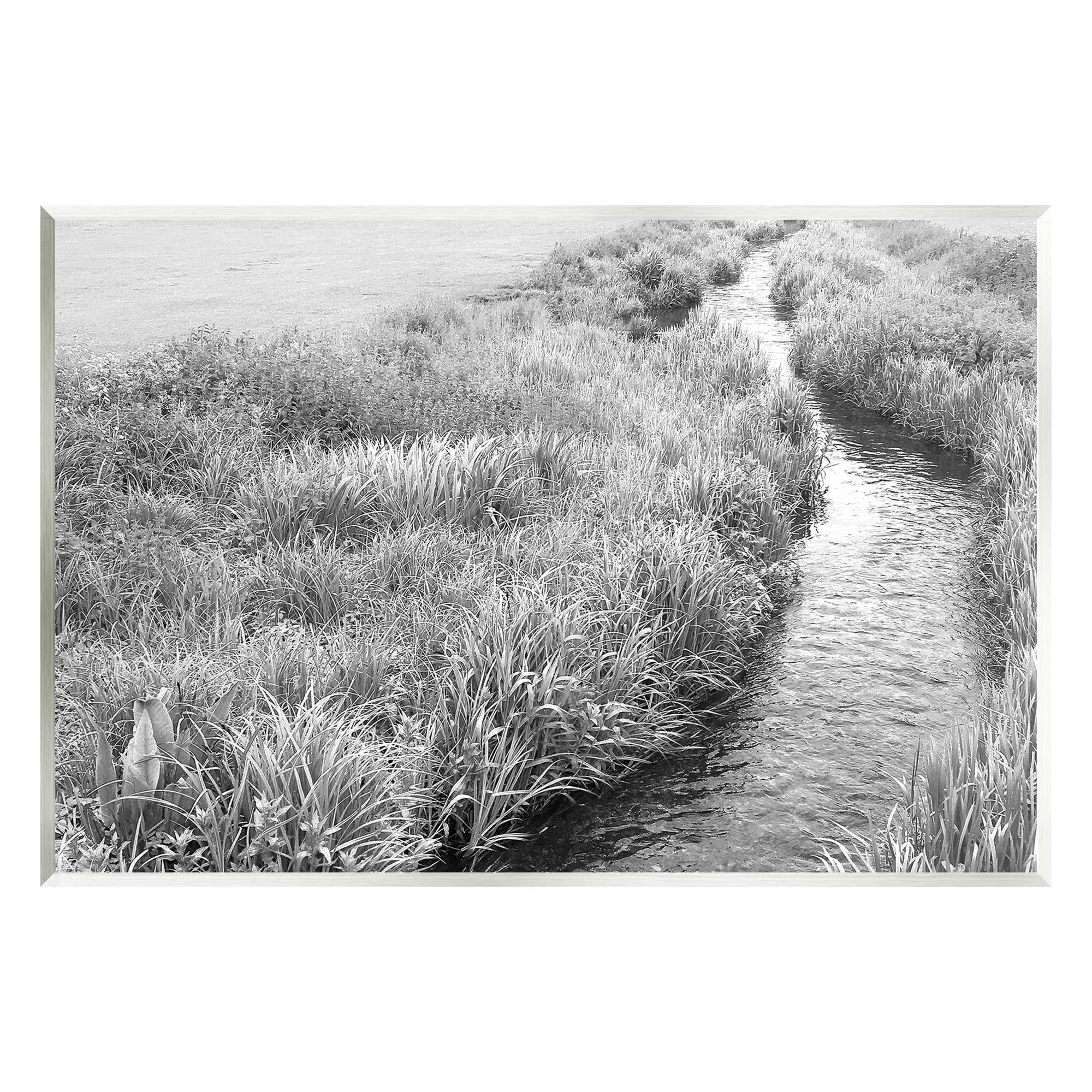 Stupell Industries Flowing Beach Canal Landscape Photography Unframed Art Print Wall Art, 19 x 13