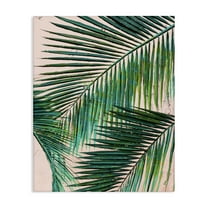 Stupell Industries Flowing Palm Fronds Botanical & Floral Painting Gallery Wrapped Canvas Art Print Wall Art, 16 x 20
