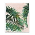thumbnail image 1 of Stupell Industries Flowing Palms on Pink Botanical & Floral Painting White Framed Art Print Wall Art, 11 x 14, 1 of 10