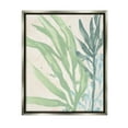 thumbnail image 1 of Stupell Industries Flowing Seaweed Underwater Plant Graphic Art Luster Gray Floating Framed Canvas Print Wall Art, Design by June Erica Vess, 1 of 6
