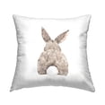 thumbnail image 1 of Stupell Industries Fluffy Bunny Tail Cute Pet Square Decorative Printed Throw Pillow, 18 x 18,, 1 of 6