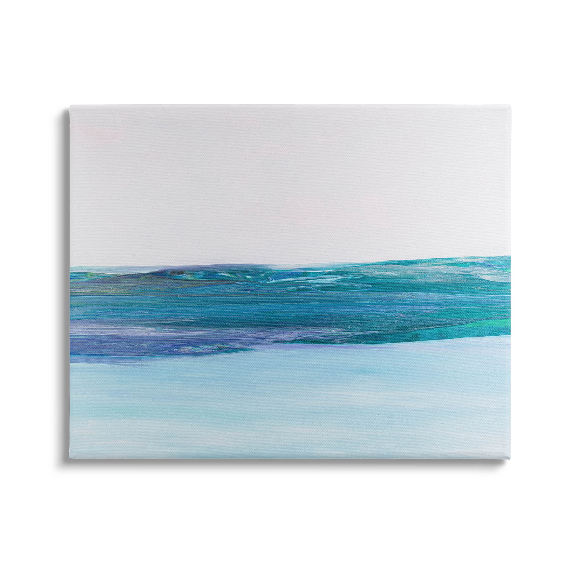Stupell Industries Fluid Abstract Landscape Composition Graphic Art Gallery Wrapped Canvas Print Wall Art, Design by Ruth Fromstein