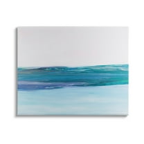 Stupell Industries Fluid Abstract Landscape Composition Graphic Art Gallery Wrapped Canvas Print Wall Art, Design by Ruth Fromstein
