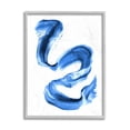 thumbnail image 1 of Stupell Industries Fluid Blue Paint Stroke Detail Abstract Design Design by Daphne Polselli, 1 of 7
