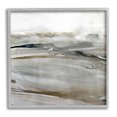 thumbnail image 1 of Stupell Industries Fluid Brown Abstract Composition Painting Gray Framed Art Print Wall Art, Design by Carol Robinson, 1 of 7
