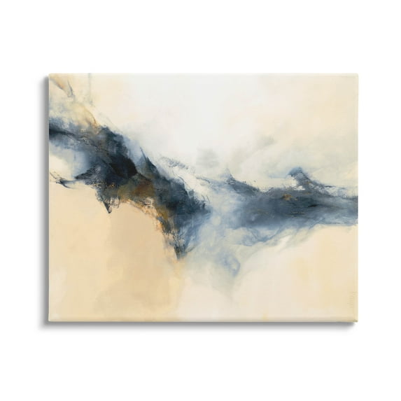 Stupell Industries Fluid Contemporary Shape Arrangement Graphic Art Gallery Wrapped Canvas Print Wall Art, Design by Dina D’Argo