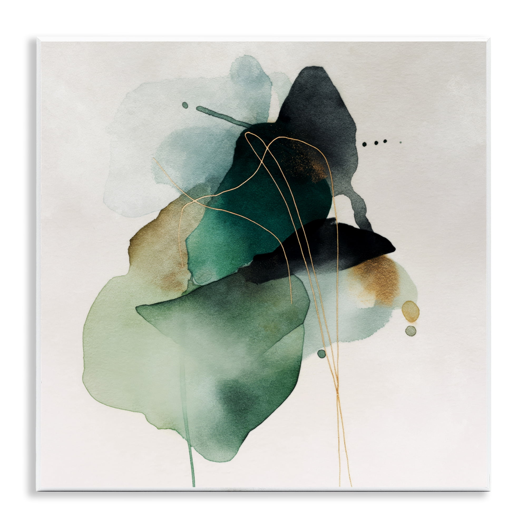 Stupell Industries Fluid Emerald Cascade Wall Plaque Art, design by Svetlana Aleynikova