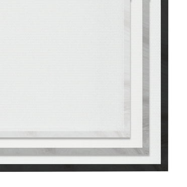 Stupell Industries Fluid Matisse Inspired Plants Abstract Organic Shapes Grey Framed, 16 x 20, Design by Moira Hershey
