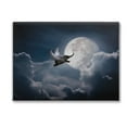 thumbnail image 1 of Stupell Industries Flying Elephant & Moon Animals & Insects Painting Gallery Wrapped Canvas Art Print Wall Art, 40 x 30, 1 of 8