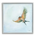 thumbnail image 1 of Stupell Industries Flying Hummingbird Painting Animals & Insects Painting Gray Framed Art Print Wall Art, 24 x 24, 1 of 8