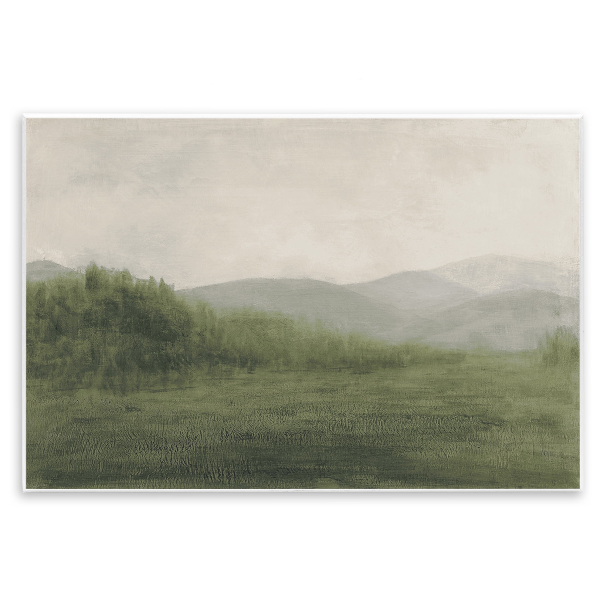Stupell Industries Fog Green Countryside Wall Plaque Art, design by Walt Johnson