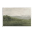 thumbnail image 1 of Stupell Industries Traditional Fog Green Countryside White Framed Giclee Art, 18 x 12, by Walt Johnson, 1 of 8