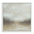thumbnail image 1 of Stupell Industries Foggy Beige Landscape Landscape & Nature Painting White Framed Art Print Wall Art, 17 x 17, 1 of 2