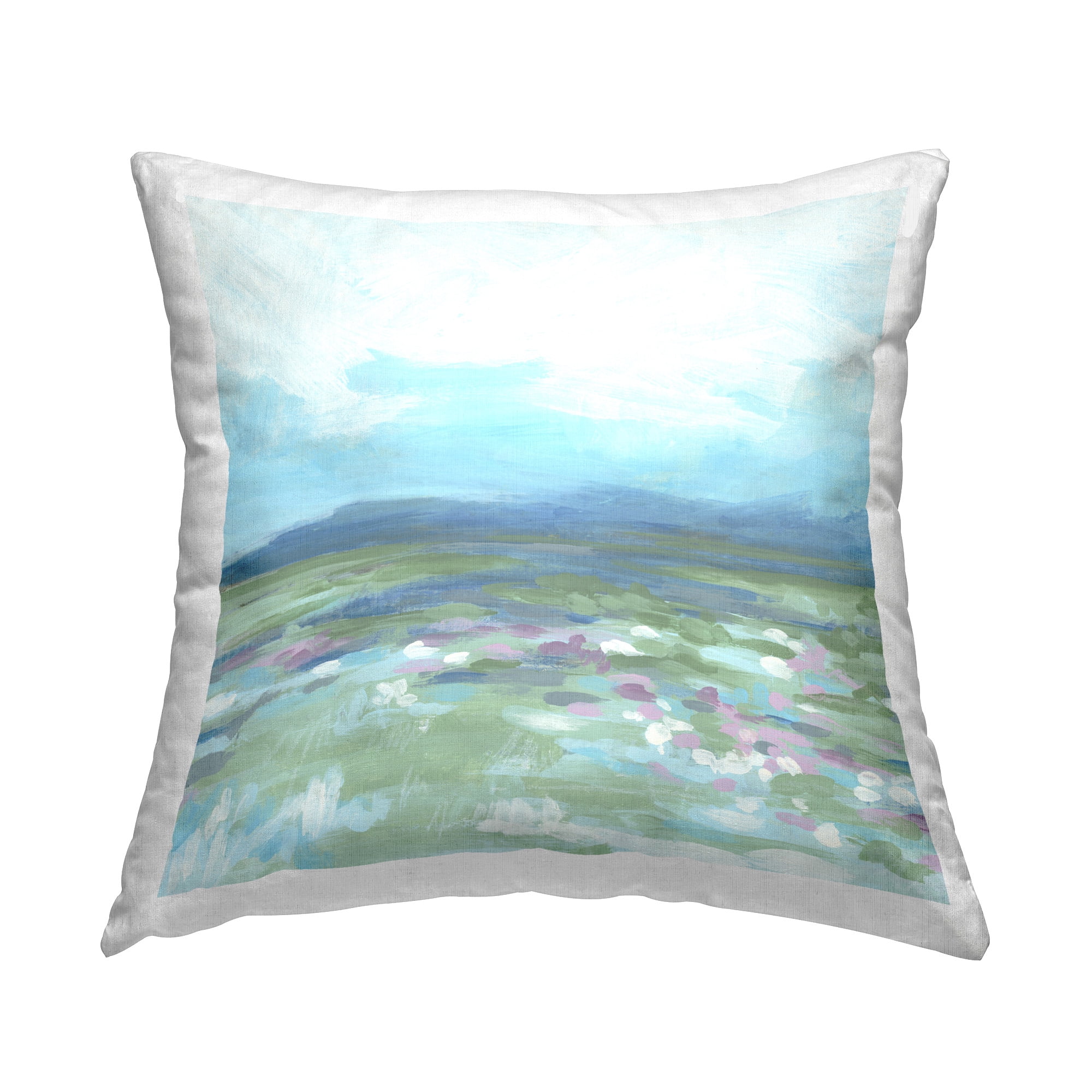 Stupell Industries Foggy Distant Mountains Decorative Printed Throw Pillow Design by June Erica Vess