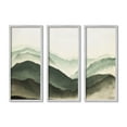 thumbnail image 1 of Stupell Industries Foggy Mountains Scenery Watercolor Soft Brush Painting,10 x 24, Design by JJ Design House LLC, 1 of 5